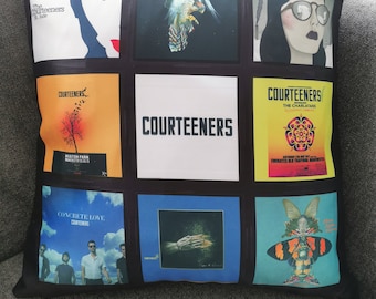 Funda de cojín para la portada del álbum de 9 paneles de The Courteeners
