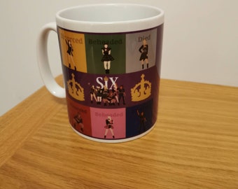 Six the Musical Mug & Coaster Set - West End / Broadway Musical Theatre Gift