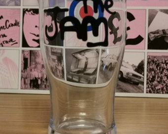 Vaso de pinta inspirado en The Jam