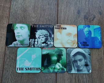 Posavasos de madera de cubierta única The Smiths - Juego de 3