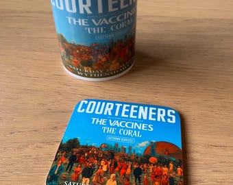 The Courteeners Wythenshawe Park, Manchester 2026 Gig Poster - Mug and Coaster Set