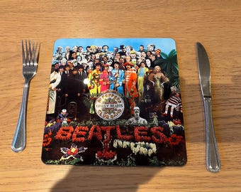 Your Favorite Album Cover Made into a Placemat