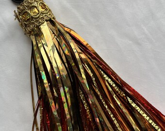 Lion Of Judah Roar- Tambourine Tassel. Rugido del león de Judá - Borla de pandereta