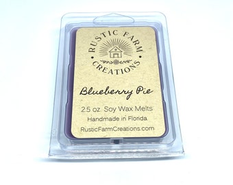 Blueberry Pie Soy Wax Melts | Handmade in Florida