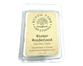 Winter Wonderland Scented Soy Wax Melts | 2.5oz Clamshell