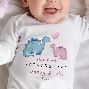 Primeiro Dia dos Pais Personalizado, Feliz Dia dos Pais, Presente de Dia dos Pais do Bebê, Macacão de Bebê para o Primeiro Dia dos Pais, Macacão de Pijama para o Dia dos Pais, Colete