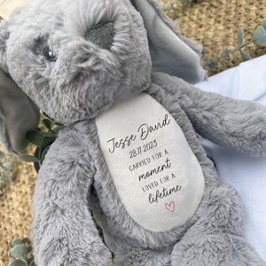 一瞬の抱擁、パーソナライズされた赤ちゃんの喪失ギフト、流産テディ、死産ギフト、赤ちゃんのメモリアル記念品、赤ちゃんの喪失記念品、天使の赤ちゃん