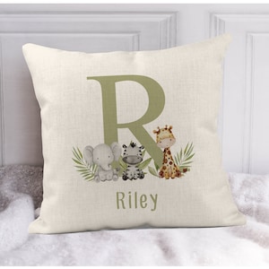 Safari Tier Kissen,Kinderzimmer Dekor,Baby Junge,Baby Mädchen,neues Baby Geschenk,Neugeborene,Safari Kinderzimmer,Dschungel Kinderzimmer, Mädchen, Jungen Schlafzimmer,Kleinkind Zimmer