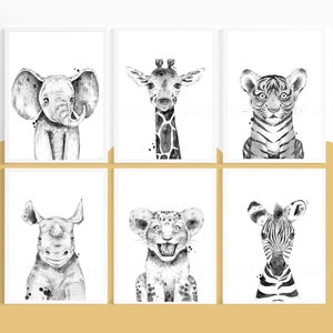 Safari Animals, Nursery Prints, Nursery Decor, Safari Nursery, Safari Nursery Decor,Girls Nursery Prints, Boys Nursery, Kids, Girls Nursery