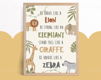 Safari Nursery, Nursery Prints, Nursery Decor, Girls Nursery Decor, Safari Nursery Decor, Boys Nursery Prints, Jungle Nursery, Kids Room