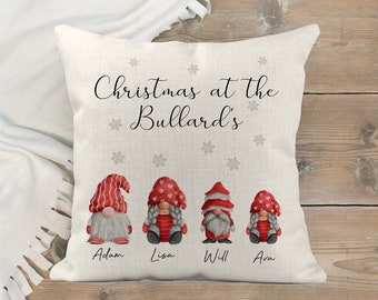 Christmas Cushion, Christmas Decor, Christmas Pillow, Family Christmas, Personalised Gifts, Christmas Decor, Christmas Decoration, Gifts