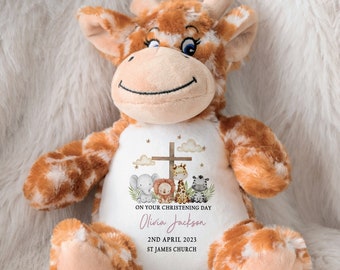 Personalised Christening Gift,Baptism,Girls,Boys,Godparents,Keepsake,Christening Gift,Bunny,Safari,New Baby,Godchild,Kids,Bunny,Grandson