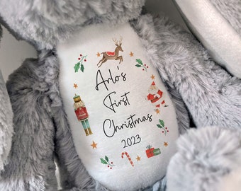 Baby's First Christmas,First Christmas Gift,Girls,Boys,New Baby Gift,Newborn,Baby Christmas Gift,Soft Toy,Keepsake,Grandchild,1st Christmas