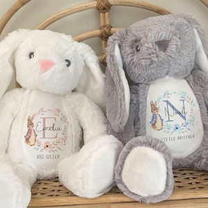 Big Sister Gift,New Baby gift,Little Brother,New sibling,soft toy,boys,kids,Big Brother gift,little sister, new parent gifts,Newborn,Baby