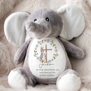 Christening Gifts, Baptism Gifts, Boys, Girls, Soft Toy, Goddaughter, Godson, Personalised Christening, Dedication, Boys Christening Gifts