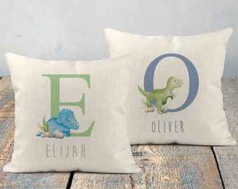 Dinosaur Cushion,Dinosaur Decor,Boys Room,Bedroom,Kids,Baby,Dinosaur Gifts,Boys Nursery,New Baby Gift,Boys Birthday,Nephew,Toddler,Child