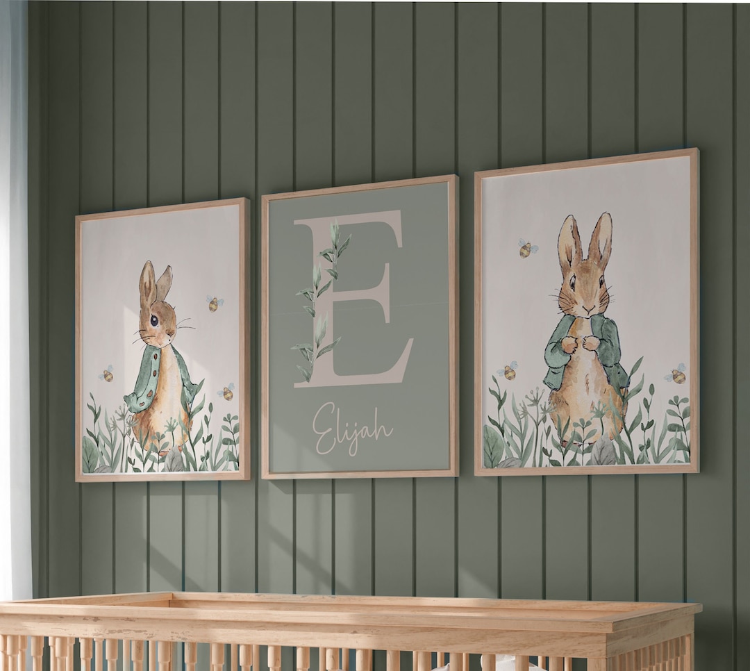 Peter Rabbit Prints,boys Nursery Prints,new Baby,nursery Decor,peter