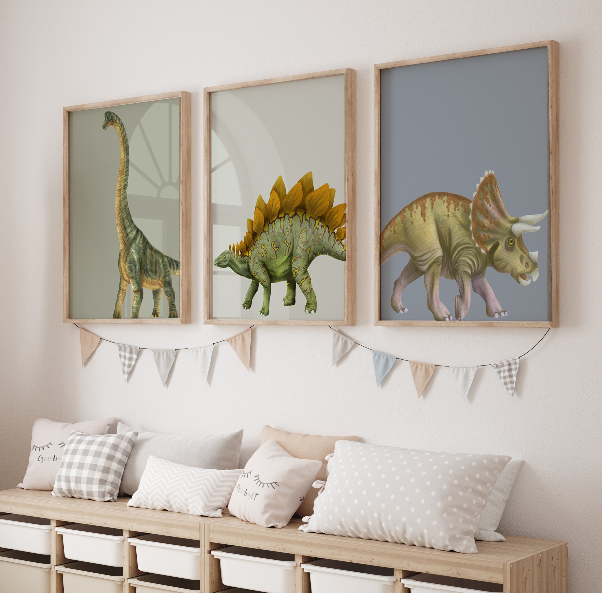 Dinosaur Prints Dinosaur Nursery Prints Nursery Decor Boys - Etsy