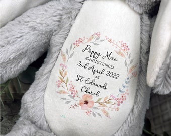 Regalo di battesimo personalizzato, regalo di battesimo, battesimo delle bambine, battesimo dei bambini, orsacchiotto di battesimo, giocattolo personalizzato, regalo di battesimo,