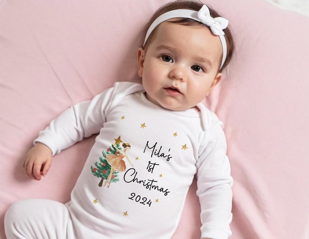 Personalised baby christmas pyjamas hotsell