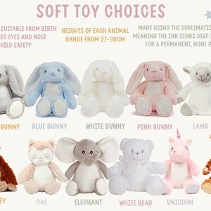 Personalised Christening Gift, Christening Gift, Goddaughter Gifts, Girls Christening Gifts, Christening Teddy,Boys Christening,Godson Gifts zdjęcie 2