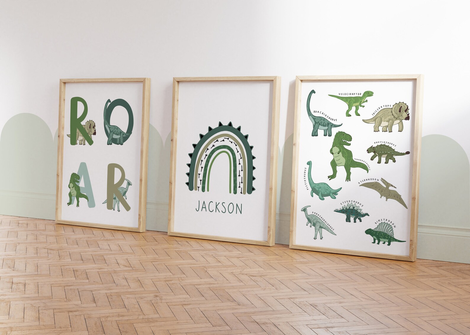Dinosaur Prints Dinosaur Nursery Prints Nursery Decor Boys - Etsy UK