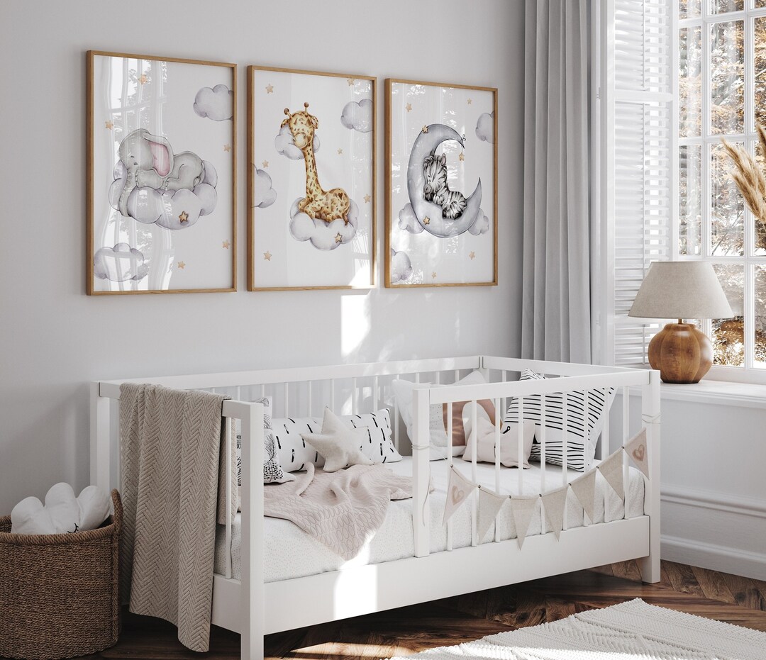 Safari Nursery Prints,boys,girls,nursery Decor,newborn,bedroom,jungle ...