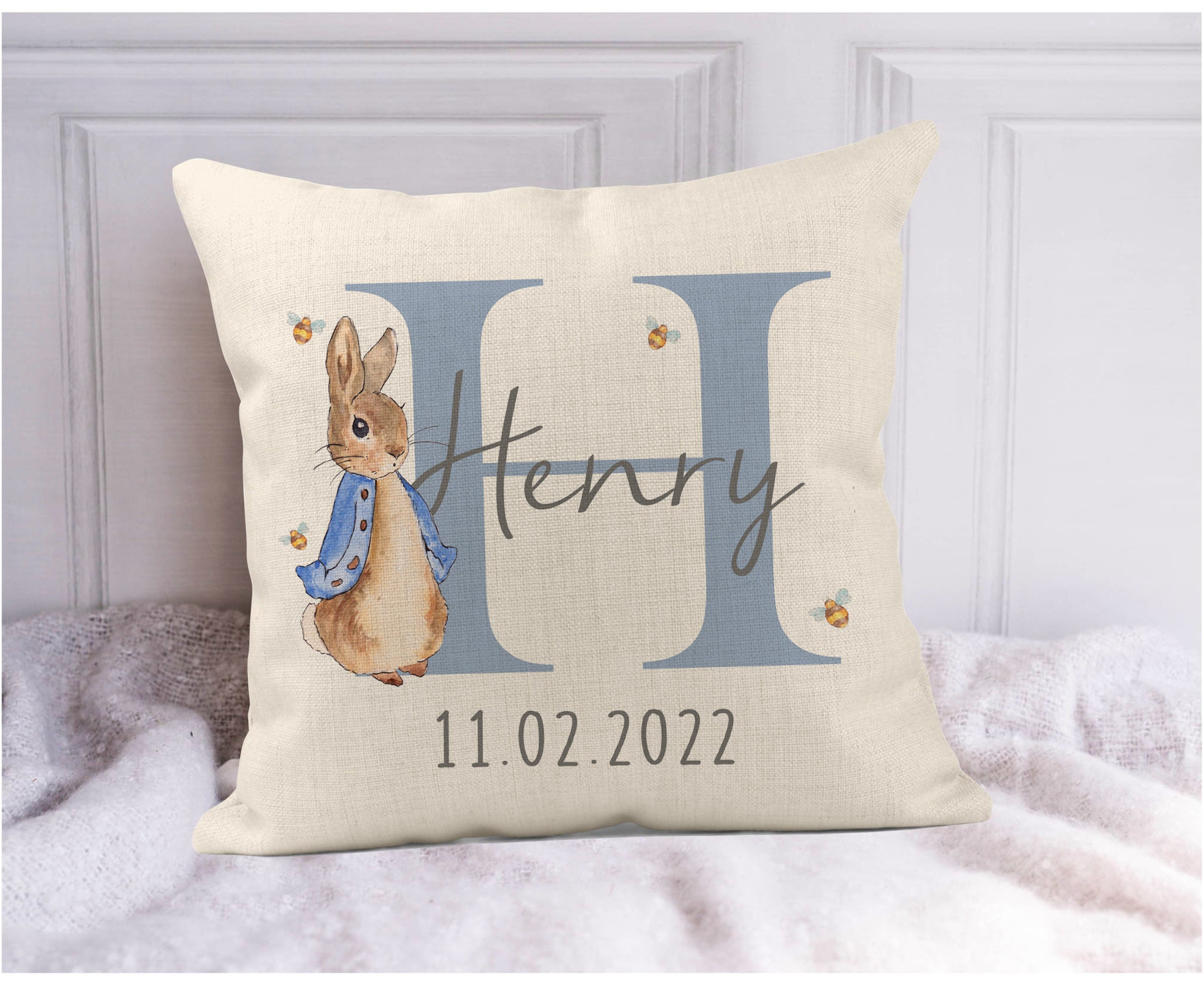 Peter Rabbit Pillow - Etsy
