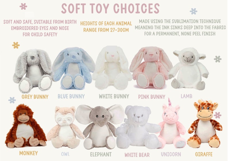 Personalised Christening Gift, Christening Gift, Christening Gifts For Girls, Girls Christening Gifts, Christening Teddy, Boys Christening image 2