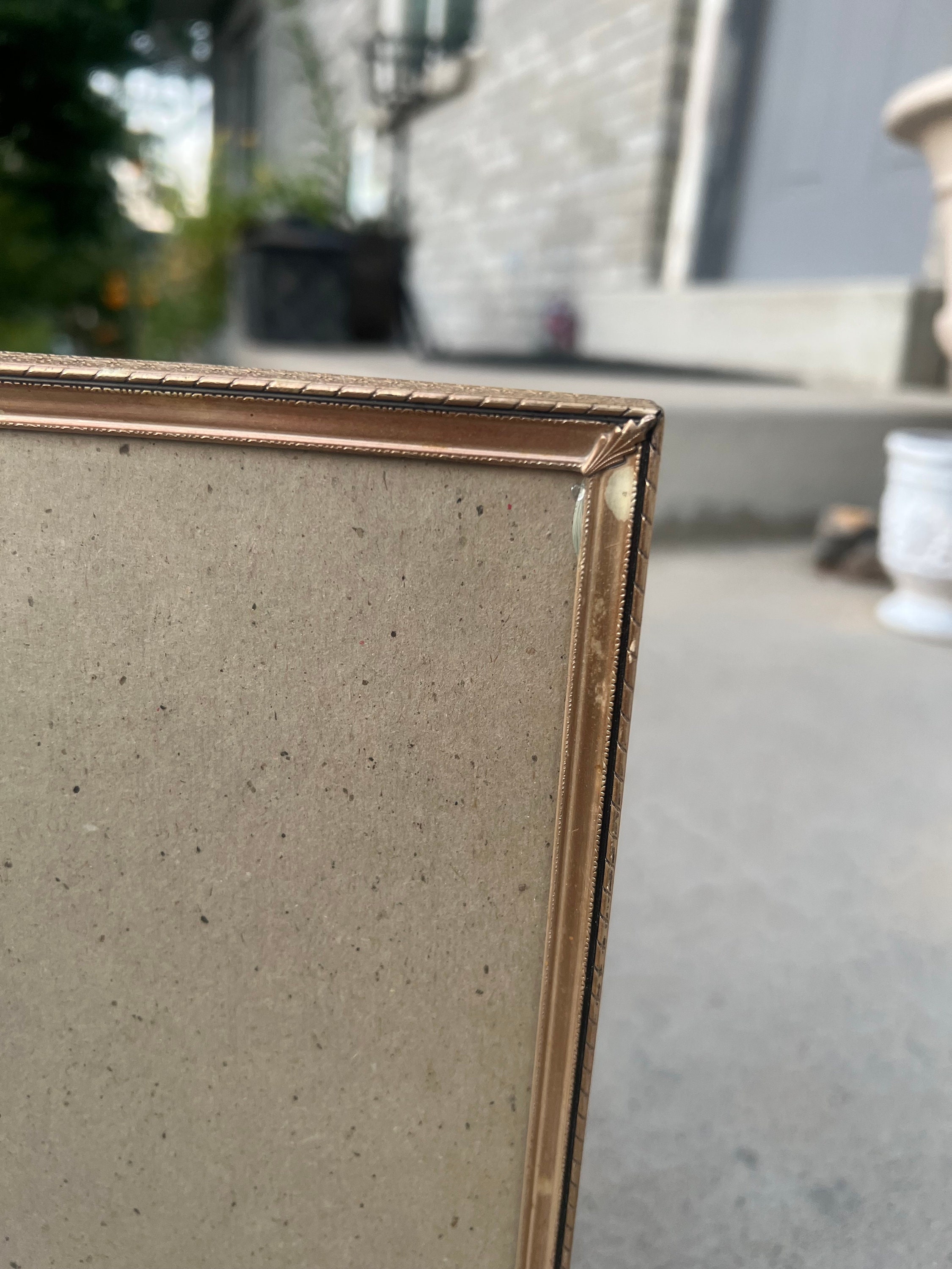 Bright Gold Metal 8x10 Double Picture Frame - Etsy Australia
