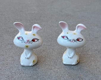 Holt Howard 1958 Bunny Salt and Pepper Shaker Set