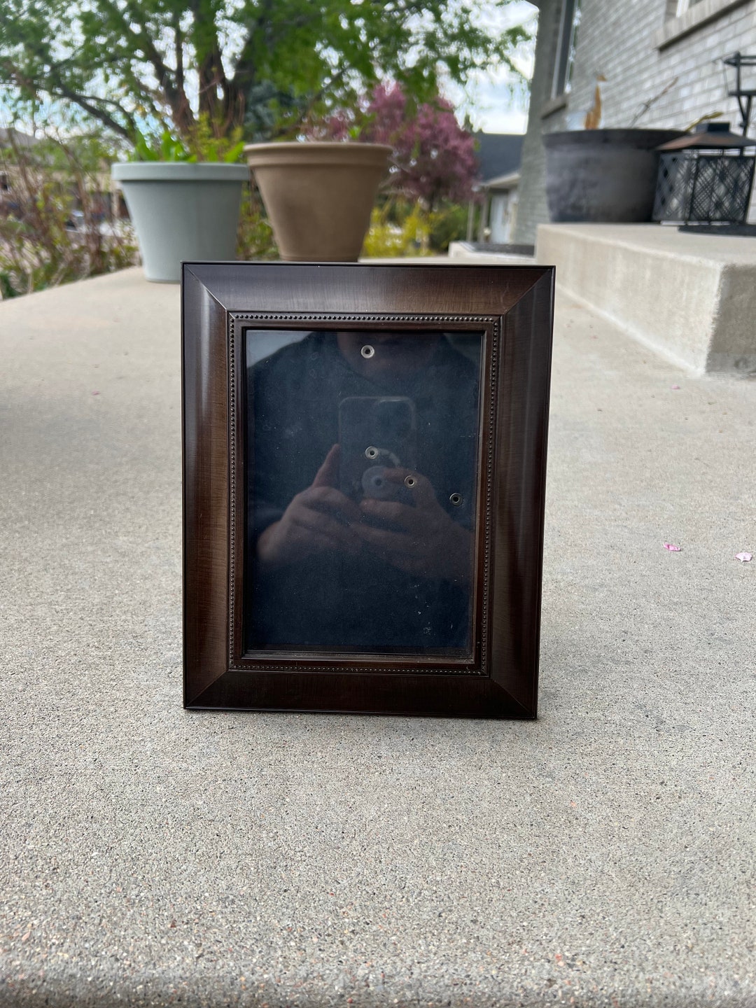 Vintage Brown/bronze 5x7 Picture Frame Etsy