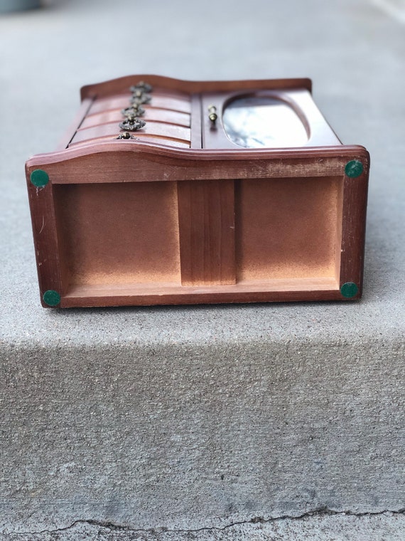 San Francisco Music Box Company Large Wood Jewelr… - image 8