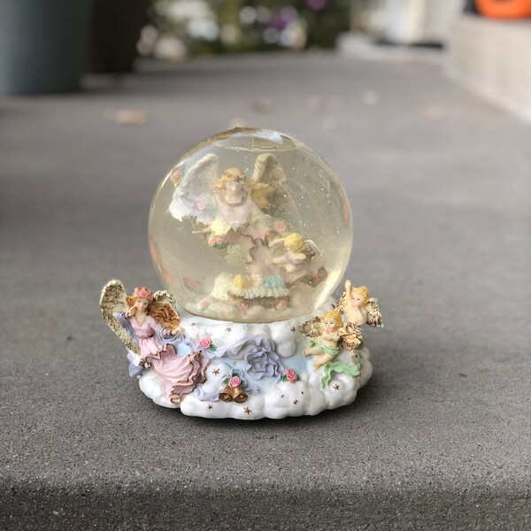 San Francisco Music Box Company Snow Globe Etsy