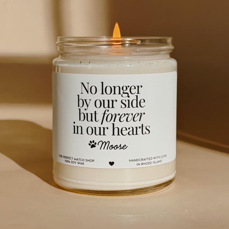 Lost of a Dog Candle - Etsy