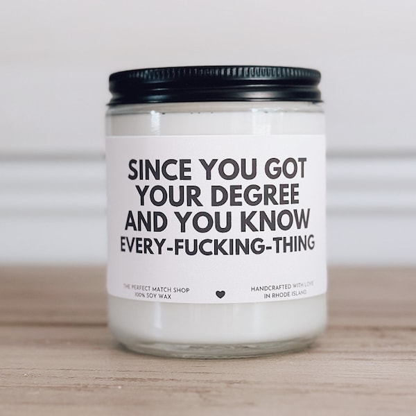 Since You Got Your Degree Cake Topper - Etsy
