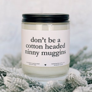Ne soyez pas un idiot idiot Bougie elfe, cadeau de Noël amusant, bougie de Noël, décoration de Noël, cadeaux de vacances, meilleur ami, cadeau