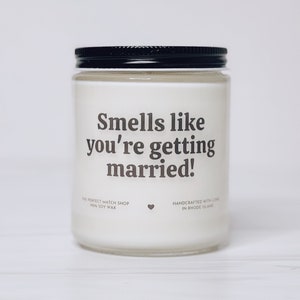 Smells like you’re getting married Bride to be gifts, congrats on engagement gift married gift, Wedding gift, Bride gift, Engagement gift