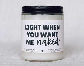 Light when you want me naked, gift for him, boyfriend gifts, gifts for men, gift for husband, funny gifts for him, Valentines day gifts