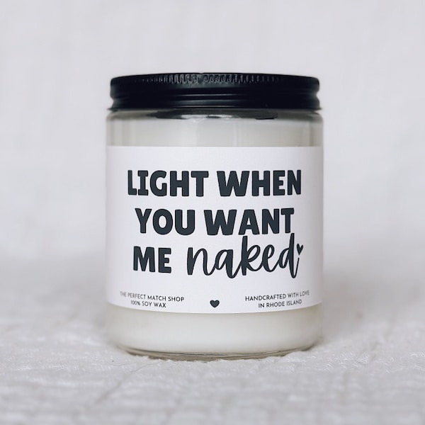 Light when you want me naked, gift for him, boyfriend gifts, gifts for men, gift for husband, funny gifts for him, Valentines day gifts