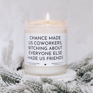 Coworker Gifts, Coworker Birthday, Coworker Christmas Gifts, Favorite Coworker gifts, Coworker Candle, Funny coworkers gifts, employee gift