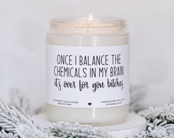 It's over for you bitches funny candle for her best friend birthday best friend gifts gifts for her besties gift Funny gifts for her