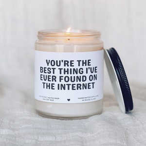 You're the best thing I've ever found internet, gift for him, boyfriend gifts, swipe right, Valentines day gifts, funny vday gifts