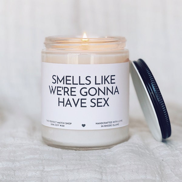 Smells like we're gonna have sex, funny gift, relationship gift, Valentines day, gift for him, gift for her, gift for wife gift for husband