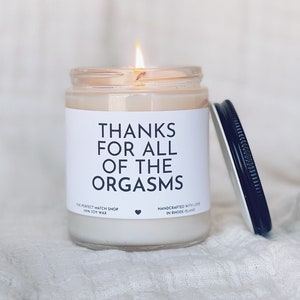 Thanks for all the orgasms, gift for him, boyfriend gifts, gifts for men, gift for husband, funny gifts for him, Valentines day gifts