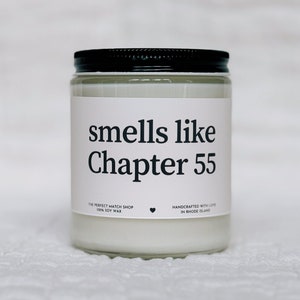 Smells like Chapter 55 Candle Gift for Acotar Book Lover Tamlin Acotar Candle Book Lover gifts Book Club Candle Acotar Gifts
