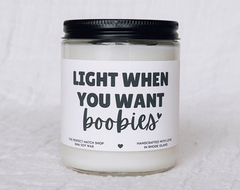 Light for boobies, gift for him, boyfriend gifts, gifts for men, gift for husband, funny gifts for him, Valentines day gifts