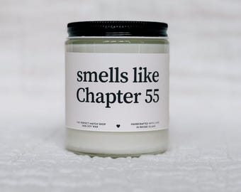 Profumo di Capitolo 55 Candela Regalo per Acotar Amante dei libri Tamlin Candela Acotar Regali per amanti dei libri Candela per club del libro Regali Acotar