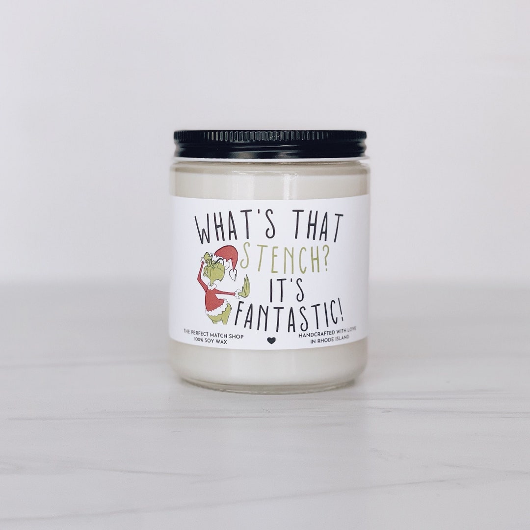 Whats That Stench Its Fantastic Grinch Candle, Grinch Decorations
