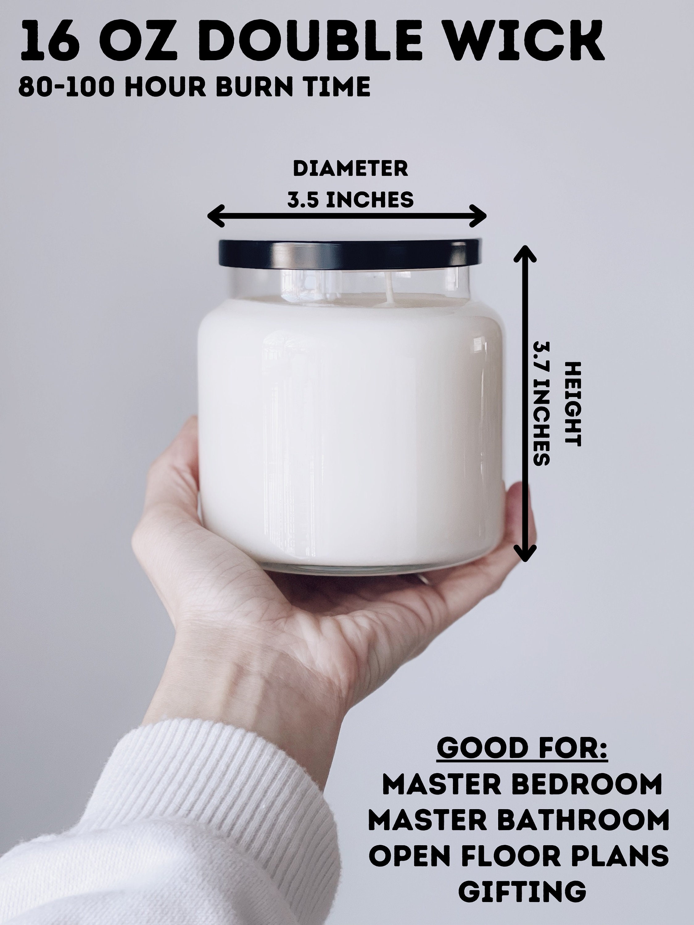 What Size Labels Do I Use? What Is The “Right” Size Label For Your Candle  Jar? + The Printer I Use! 